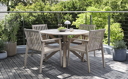 Die vielen Vorteile von runden Gartentischen