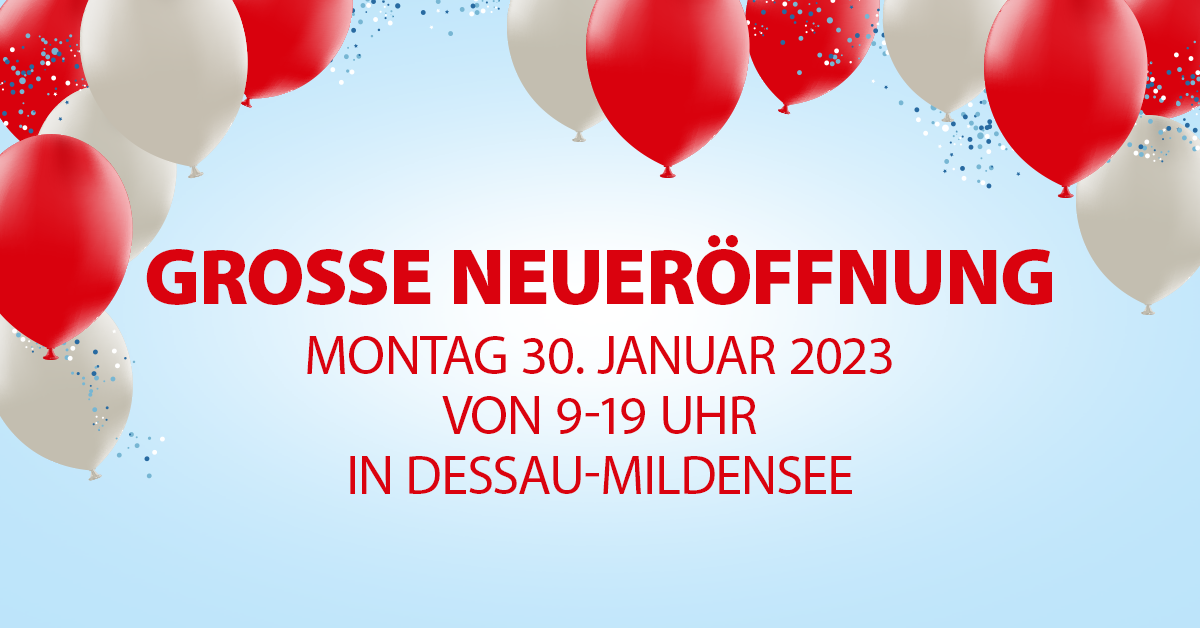 Neueröffnung Dessau-Mildensee Januar