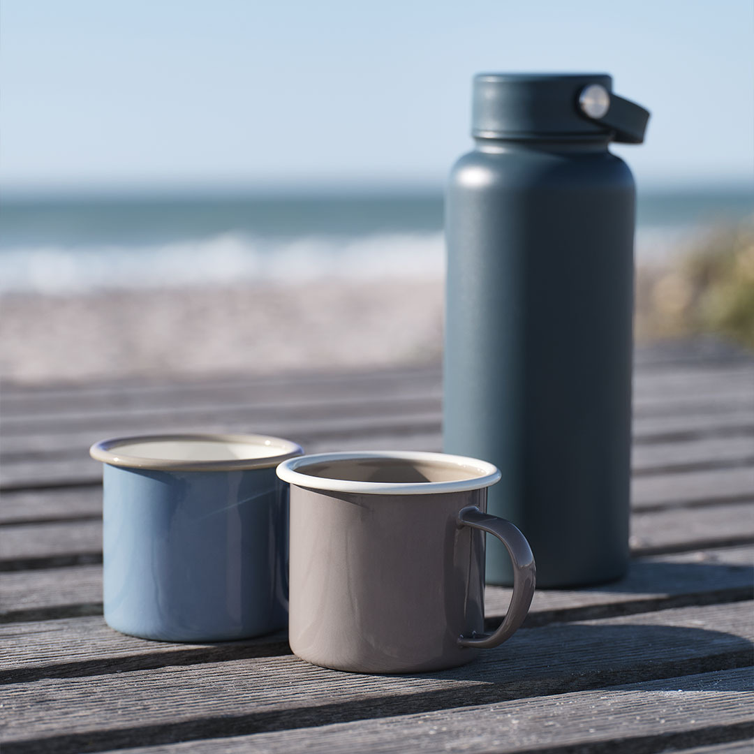 LAPPSPOVE Trinkbecher und HUBRO Thermoflasche Trinkbecher und Thermoflaschen – ideal für Campingausrüstung und Picknicks