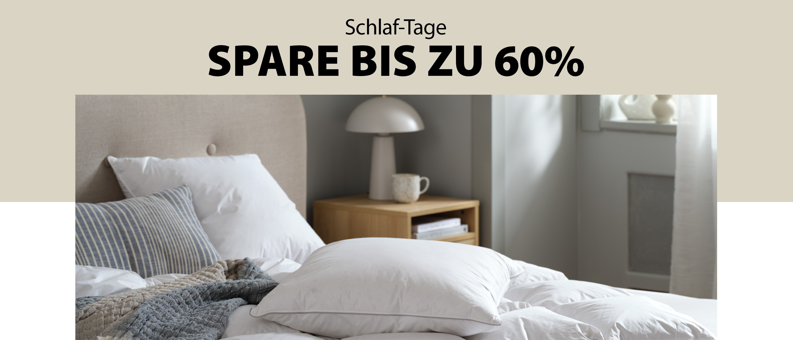 Schlaf-Tage - Spare bis zu 60%