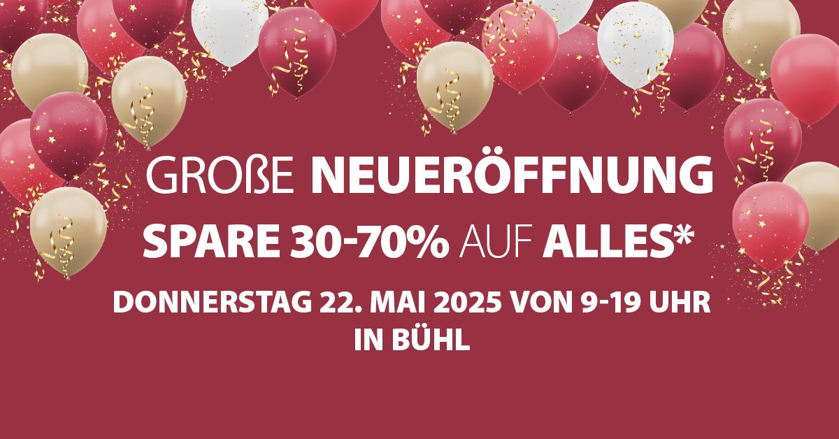 Neueröffnung Bühl Neueröffnung Bühl