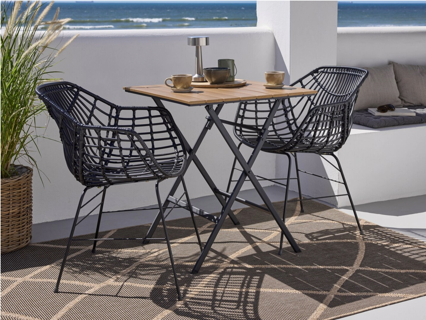 SANDVIKA Gartentisch & ILDERHUSE Gartenstuhl