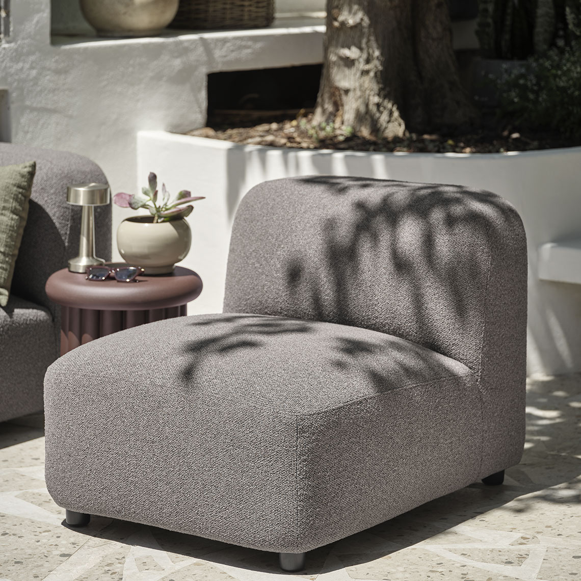 Loungemodul auf der Terrasse