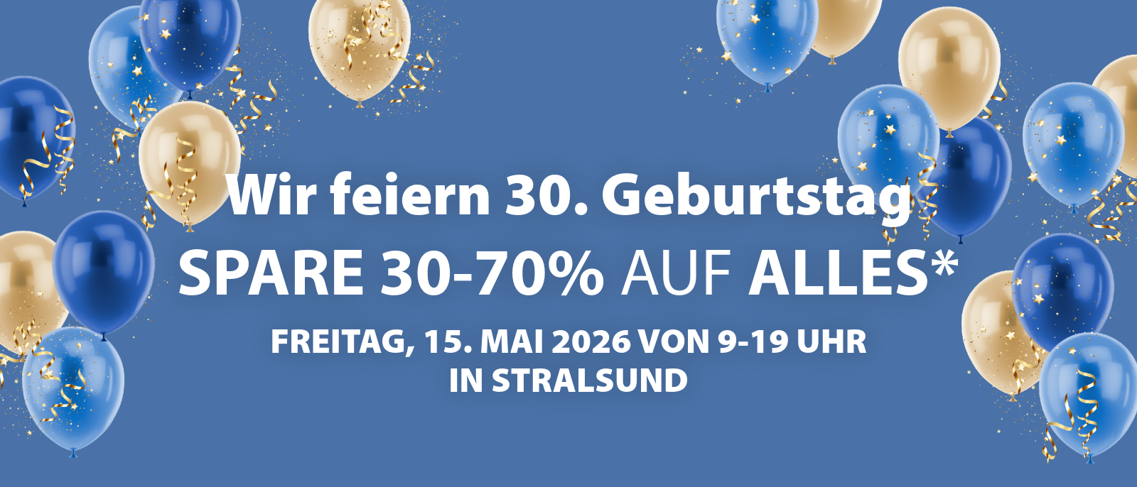 JYSK Geburtstag in Stralsund