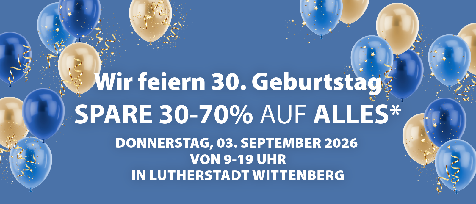 Wir feiern Geburtstag in Lutherstadt Wittenberg