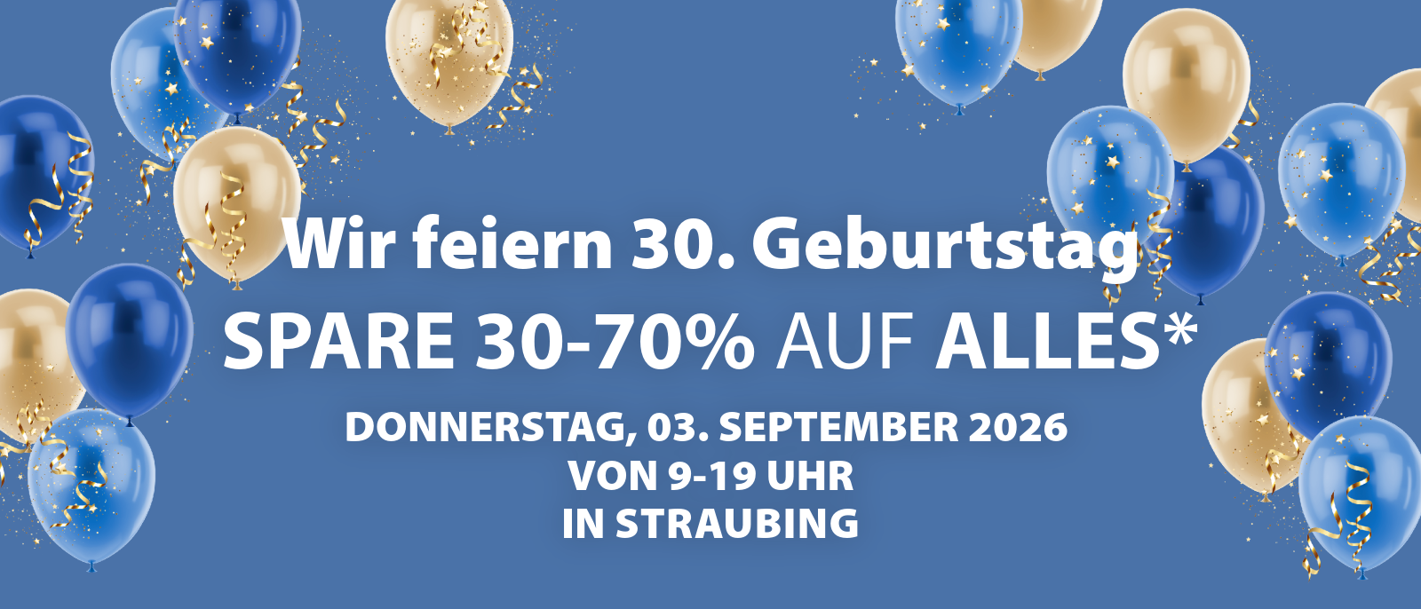 Wir feiern Geburtstag in Straubing Wir feiern Geburtstag in Straubing