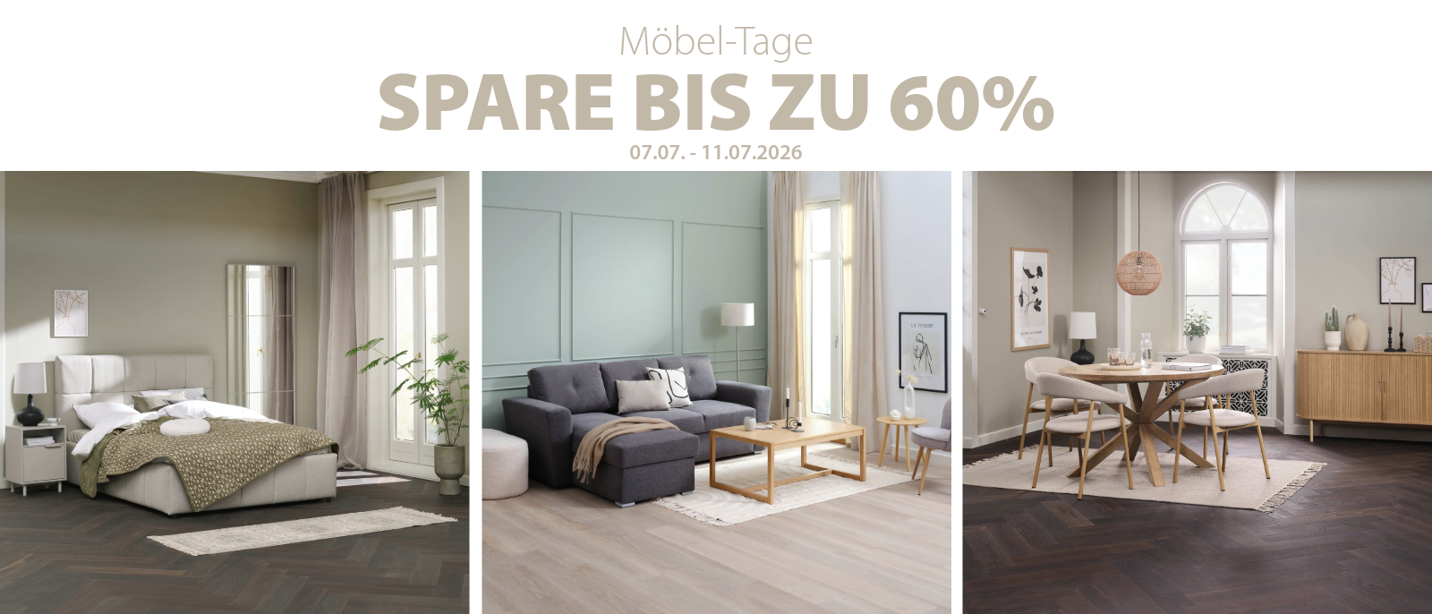 Möbel-Tage - Spare bis zu 60% Möbel-Tage - Spare bis zu 60%