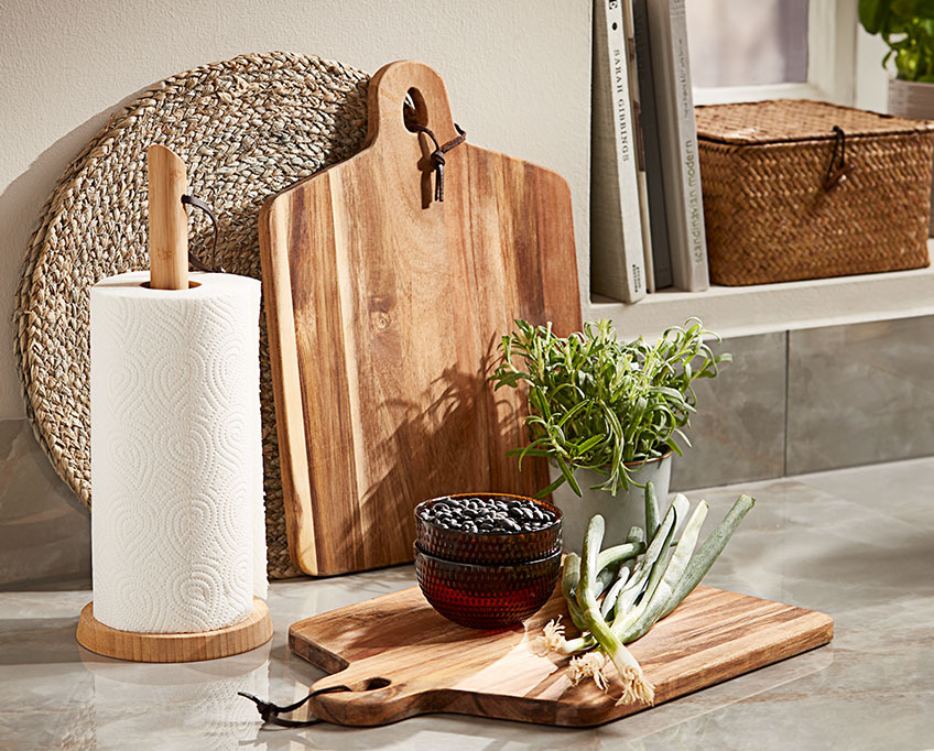 Küchenaccessoires aus Holz verleihen Ihrer Küche einen natürlichen Ausdruck